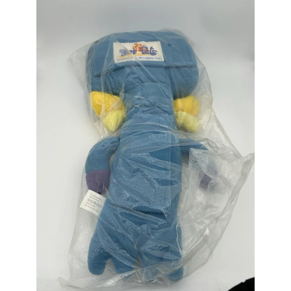 Seat Pets Kids Seat Belt Cover Travel Pillow Blue Monster AWTY Stuffed‎ Animal